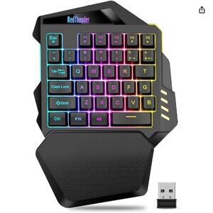 RedThunder Wireless One-Handed Gaming Keyboard